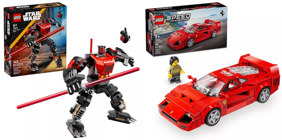 star wars and speed champions lego sets