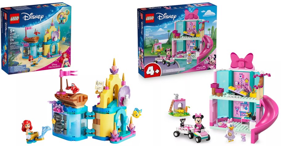 two disney lego sets