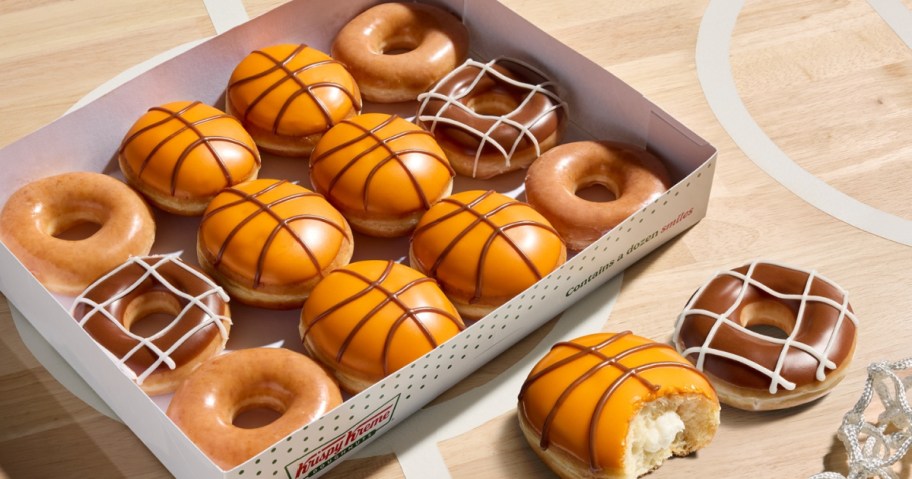 Krispy Kreme basketball doughnuts