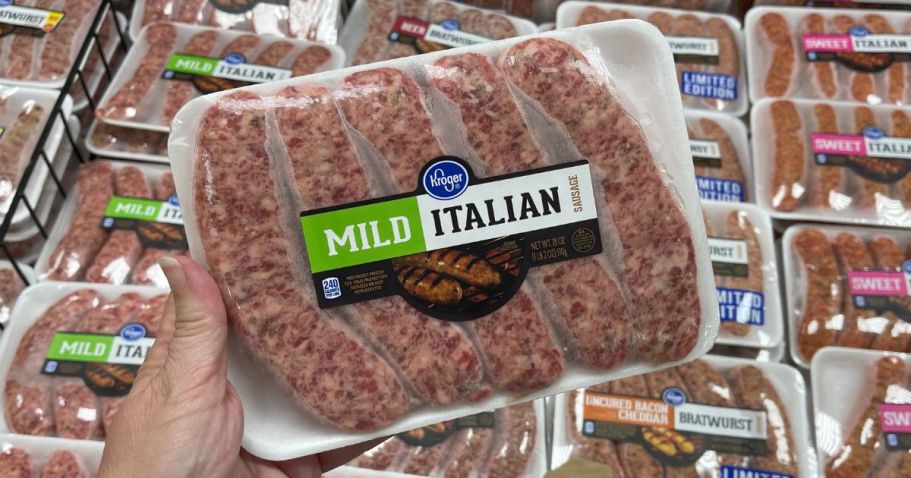 Kroger Customer Appreciation Week | BOGO Sausage Packs & $5 Off Frozen Apps (Clip Coupons Today Only!)
