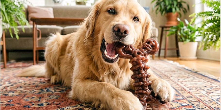 Bacon-Flavored Dog Toy 3-Pack Just $7.99 Shipped for Prime Members