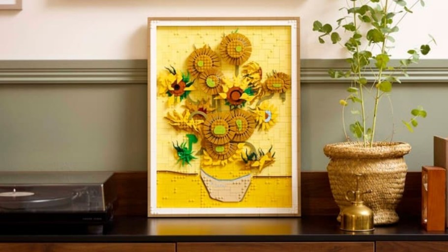 Score the LEGO Vincent van Gogh Sunflowers Set for the Lowest Price + Free Shipping!