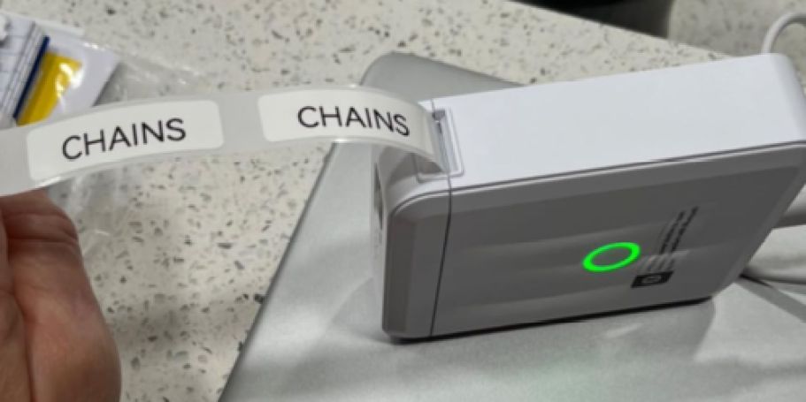 Wireless Label Maker Only $9.99 on Amazon (Reg. $30) – Last Chance!