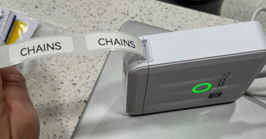 Wireless Label Maker Only $9.99 on Amazon (Reg. $30) – Last Chance!