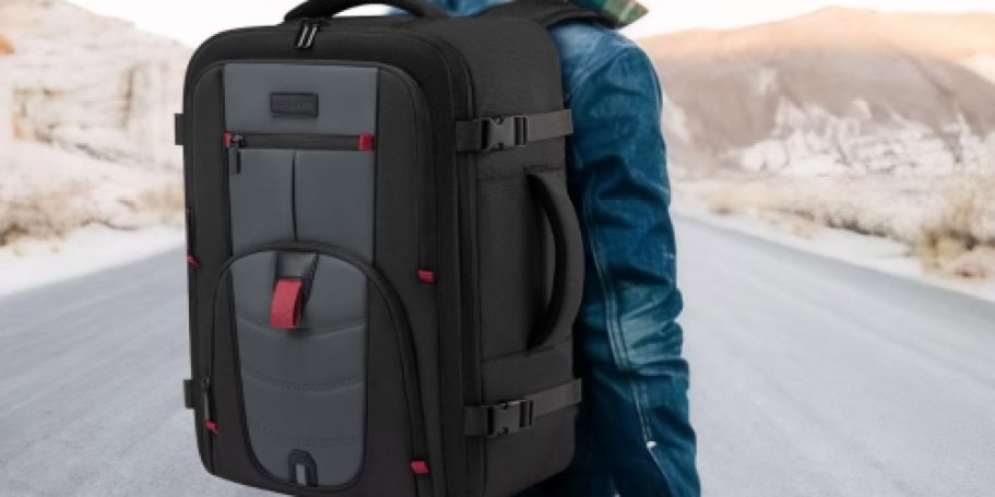 Travel Laptop Backpack w/ 2 Packing Cubes Just $28 Shipped on Amazon (Reg. $55)