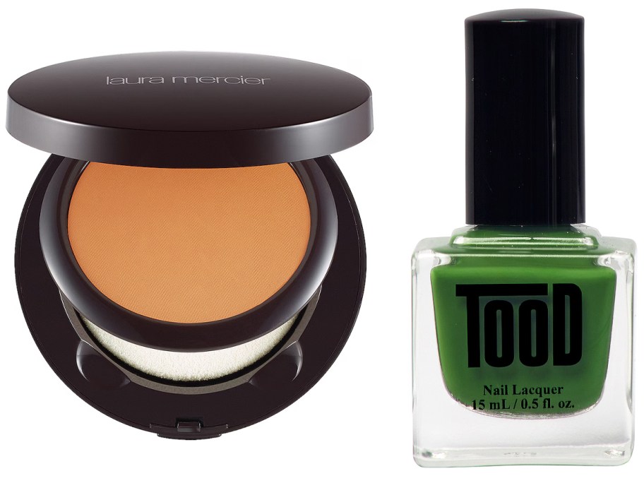 Laura Mercier Smooth Finish Foundation Powder and TooD Vegan Nail Polish
