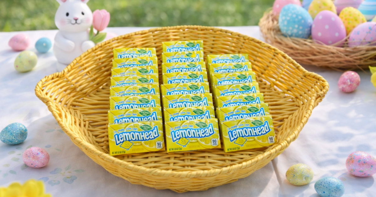 Lemonhead Candy 24-Pack Only $5 Shipped on Amazon (Easter Basket Filler)