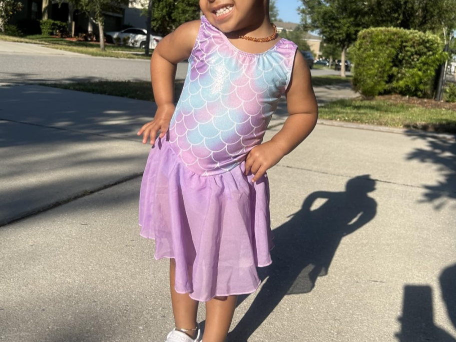 Girls Gymnastics Leotards from $5.99 on Amazon