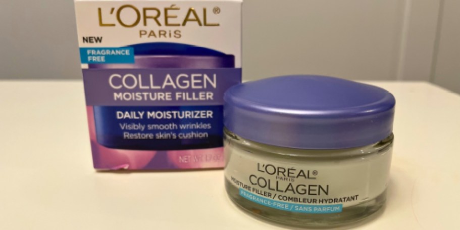 L’Oreal Collagen Cream or Serum Just $4.49 Each Shipped on Amazon