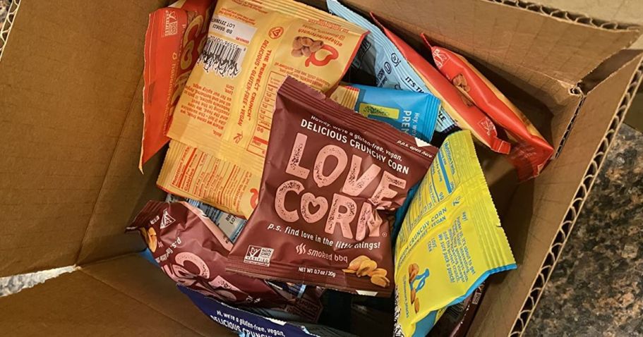 Love Corn Variety 20-Pack Just $14.99 Shipped on Amazon (75¢ Per Bag)