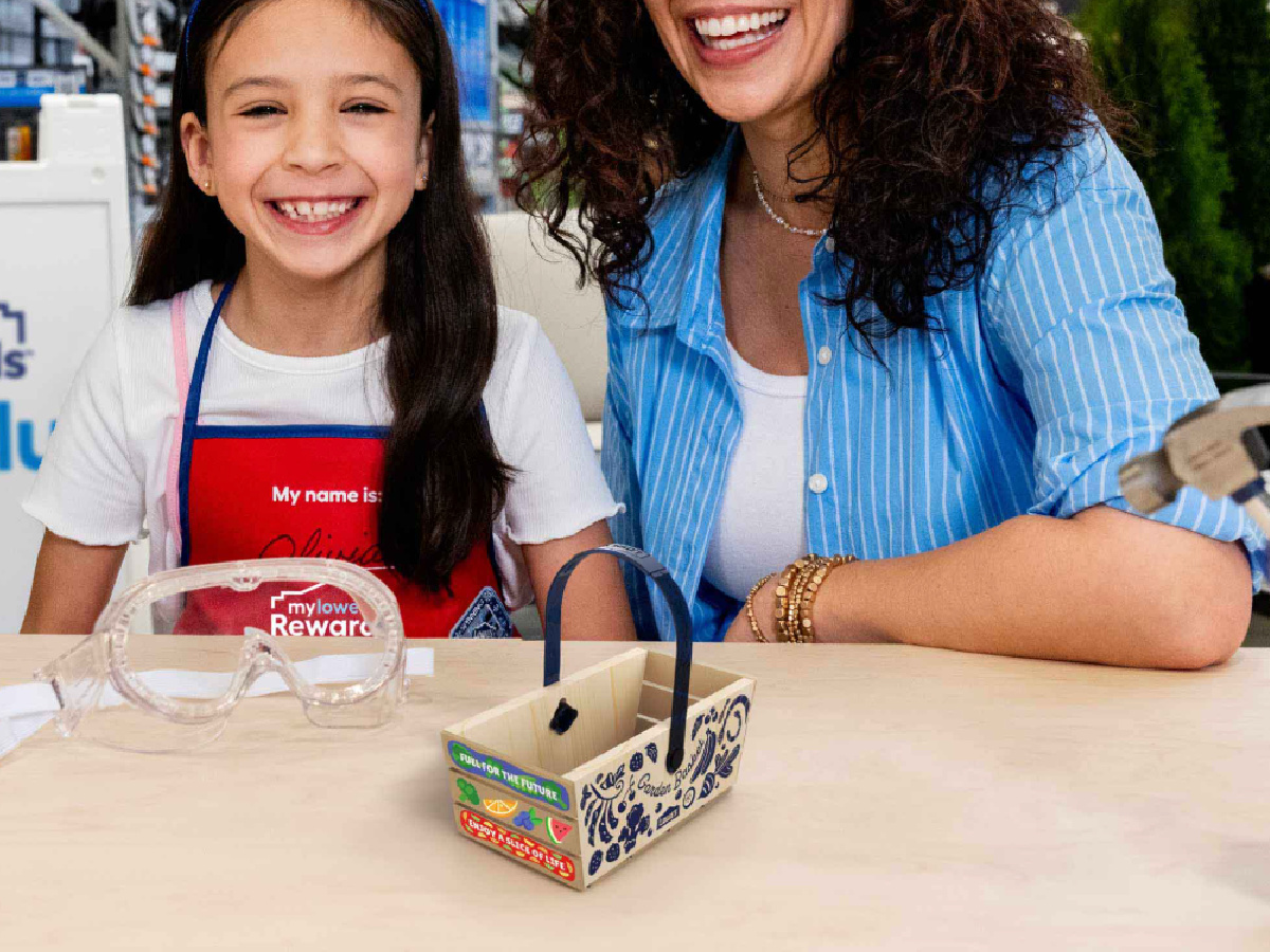 FREE Lowe’s Kids Workshop: Build a Garden Basket on 5/16 (Spots Are Limited!)