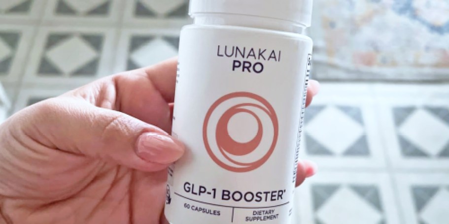 Up to 55% Off Lunakai Pro Supplements on Amazon (GLP-1 Booster, Hair Growth, & More)