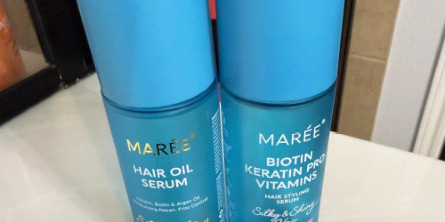 Up to 65% Off MAREE Hair Care Products on Amazon | Serum, Conditioner, & Sprays