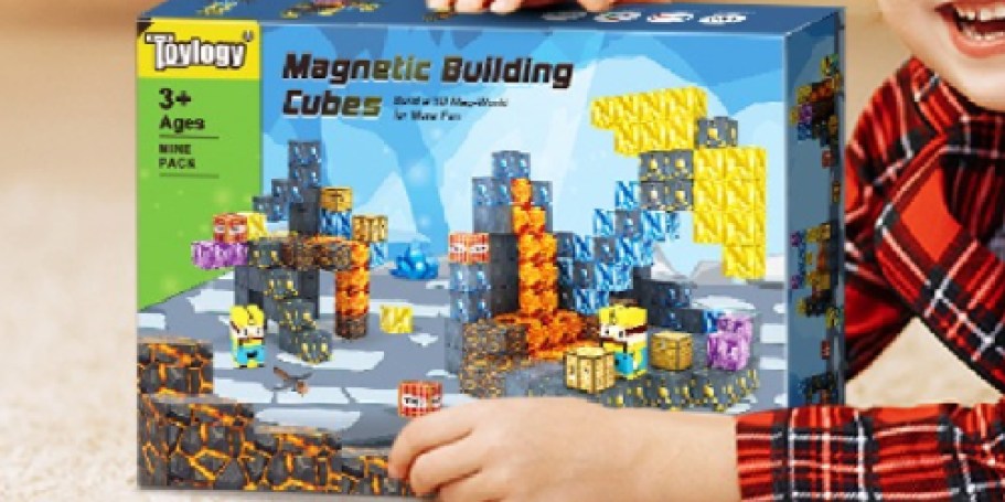 Magnetic Building Block Sets from $7.49 Shipped for Prime Members (Reg. $26)