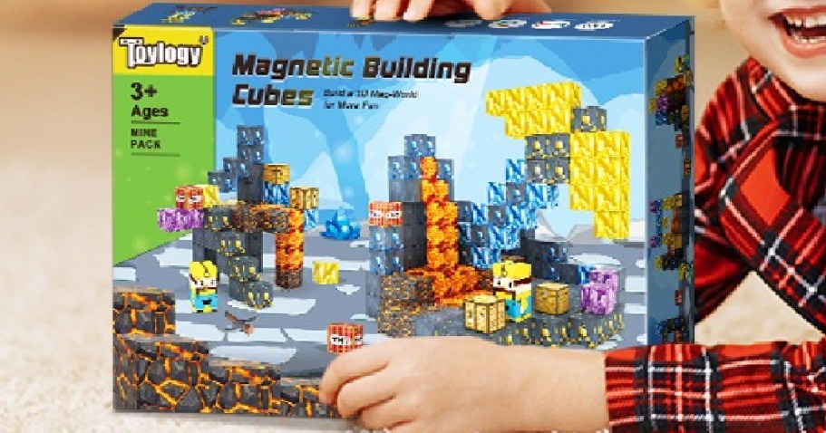 Magnetic Building Block Sets from $7.49 Shipped for Prime Members (Reg. $26)