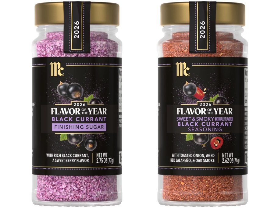 McCormick Black Currant Finishing Sugar and Seasoning