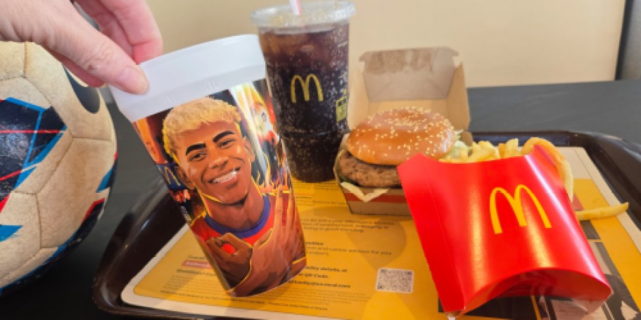 Free McDonald’s FIFA Collectible Cup w/ $7 Purchase (Today Only)