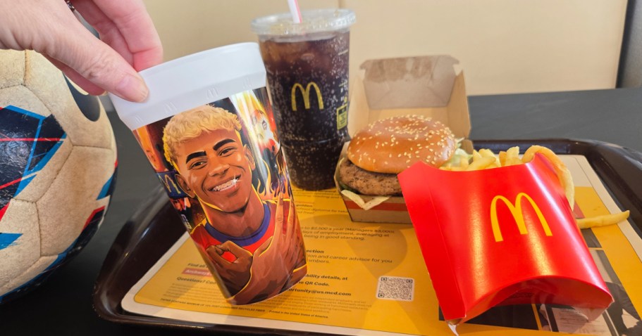 Free McDonald’s FIFA Collectible Cup w/ $7 Purchase (Today Only)