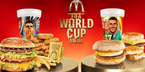 McDonald’s NEW World Cup Meals Include Collectible Cups Featuring Soccer Legends… and Grimace