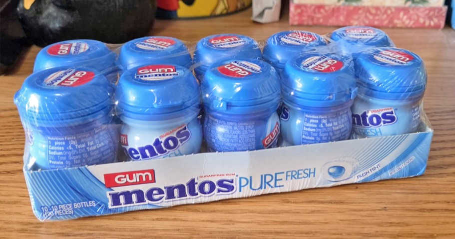 Mentos Gum 10-Pack Just $7.73 Shipped on Amazon (Only 77¢ Each)