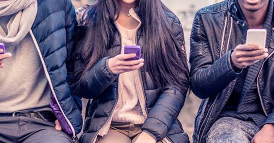 people holding cell phones