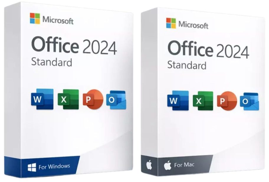 Microsoft Office 2024 Standard Lifetime for Windows PC and mac