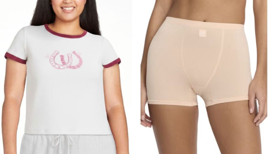Milly Bobby Brown shirt and underwear