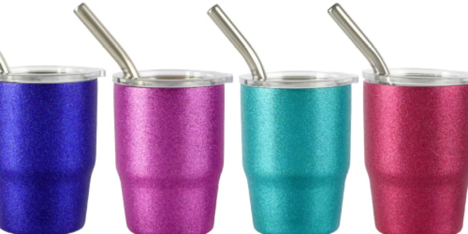 Michaels Mini Glitter Tumblers Only $2 (Fun for Easter Baskets & Grad Gifts!)