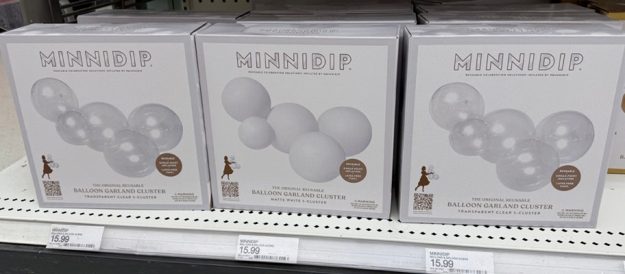 Minnidip Balloon Garland Cluster