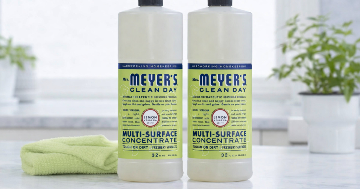 Mrs. Meyer’s Clean Day Multi-Surface Refill 2-Pack Only $8.87 Shipped on Amazon