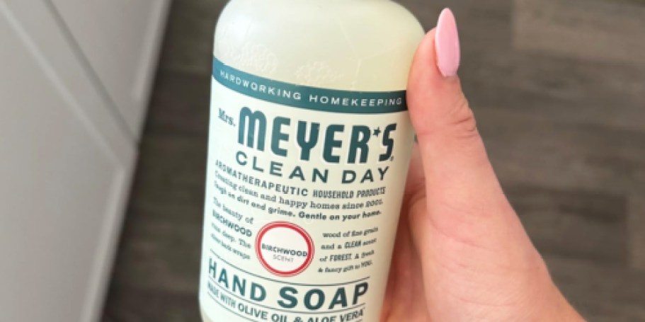 Mrs. Meyer’s Hand Soap Only $2.55 Shipped on Amazon