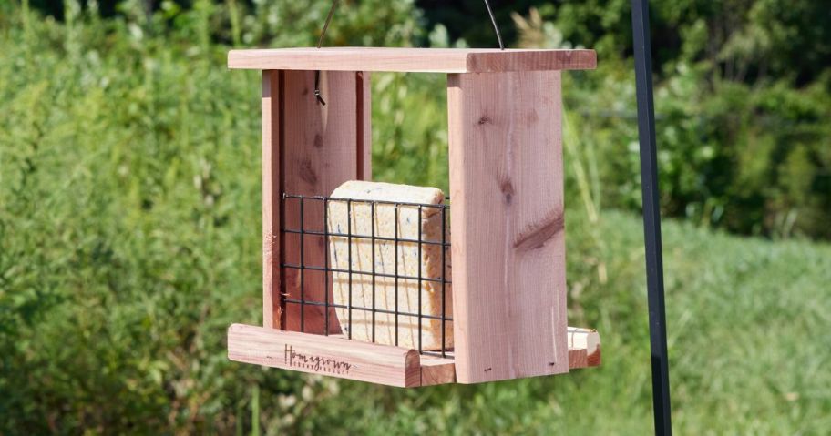 National Audubon Society High Energy Blend Suet 11oz in cage