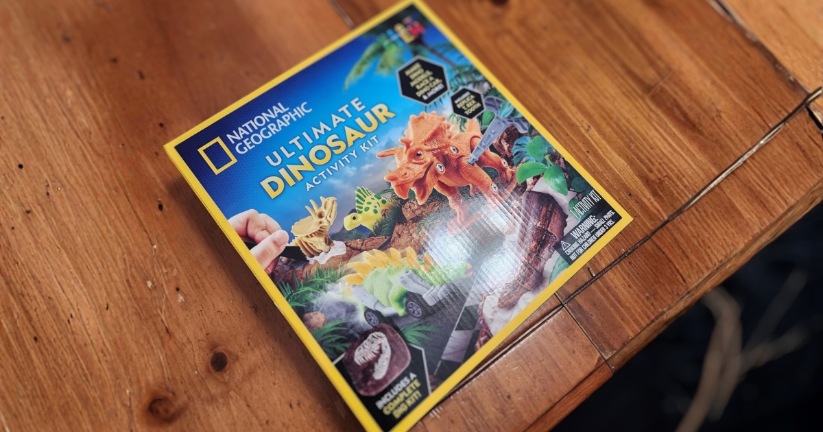 National Geographic Ultimate Dinosaur Activity Kit Only $14.68 on Amazon (Reg. $25)