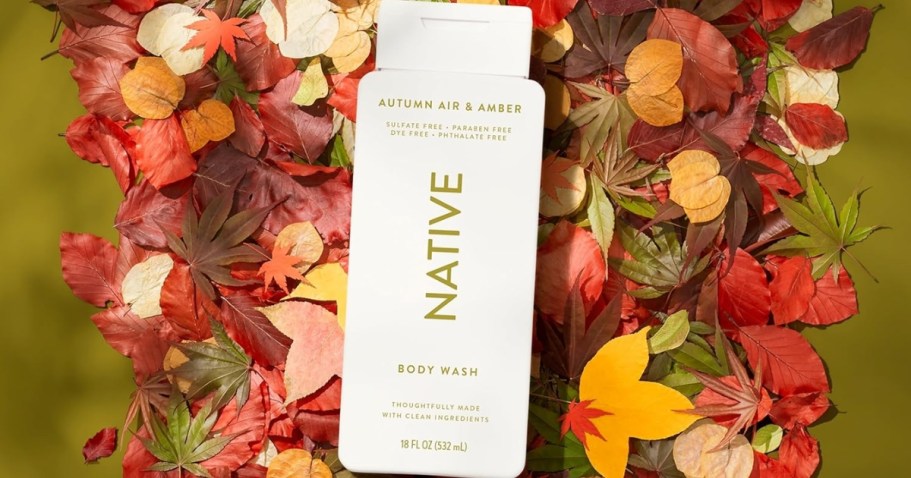 TWO Native Body Washes Only $10.44 Shipped on Amazon – Just $5.22 Each!
