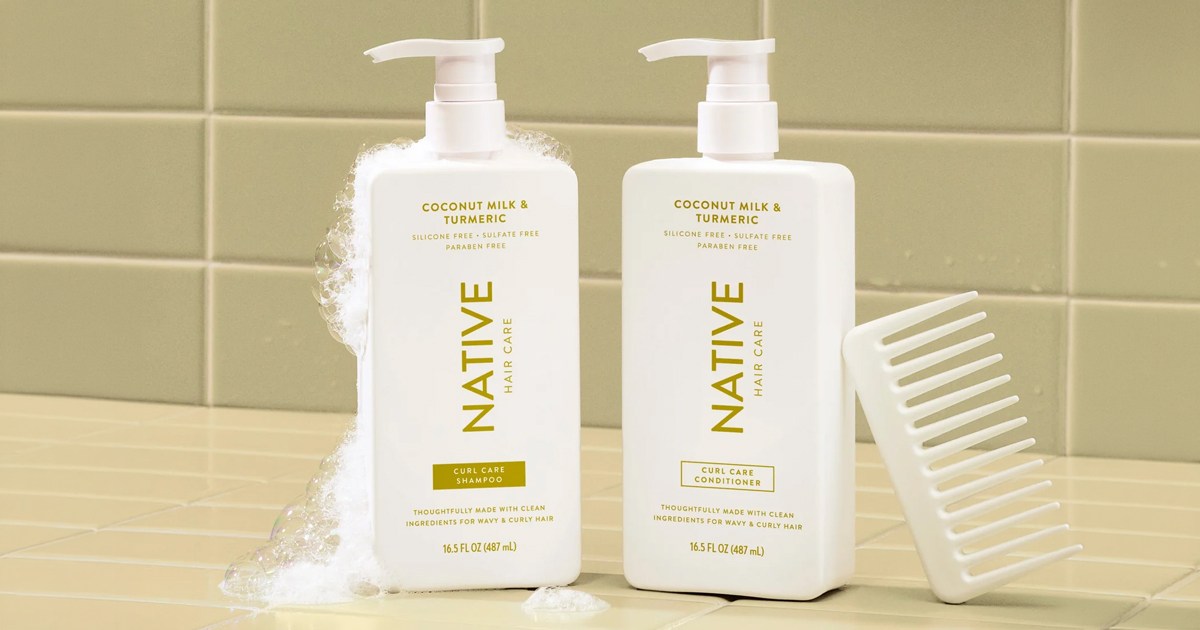 Native Shampoo Insidecoder Native Curl Care Shampoo & Conditioner Bundle Only $10.44 Shipped on ...
