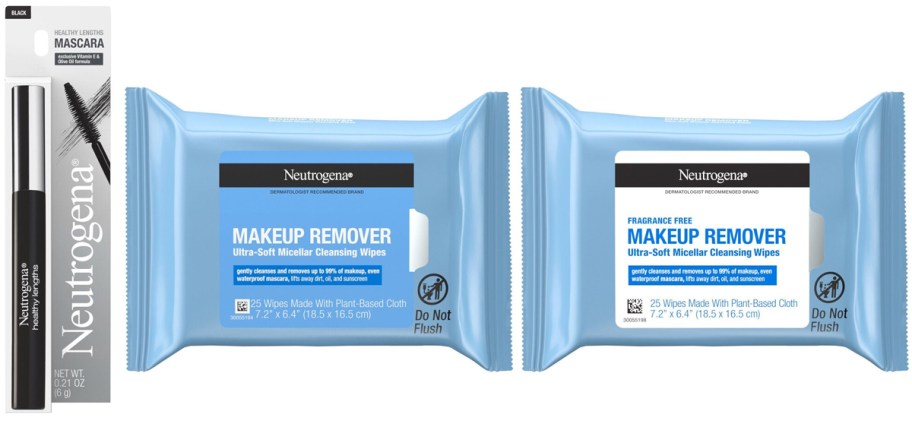 Neutrogena Mascara and Makeup Remover Cleansing Towelettes