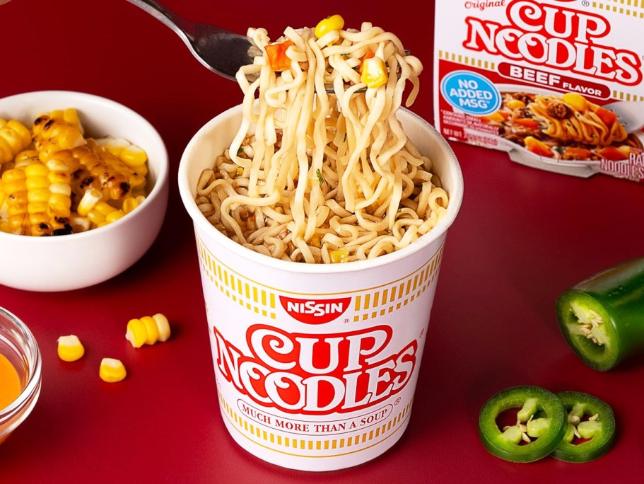 Nissin Cup Noodles Soup 12-Pack Just $4 Shipped on Amazon