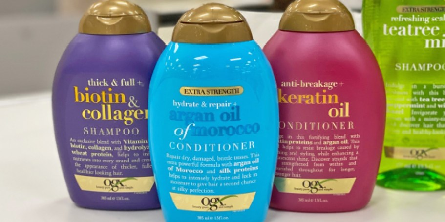 OGX Shampoo & Conditioner Only $3.64 Shipped on Amazon