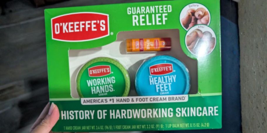O’Keeffe’s Working Hands Cream Gift Box Only $9.96 Shipped on Amazon (Reg. $16)