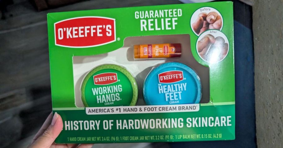 O’Keeffe’s Working Hands Cream Gift Box Only $9.96 Shipped on Amazon (Reg. $16)