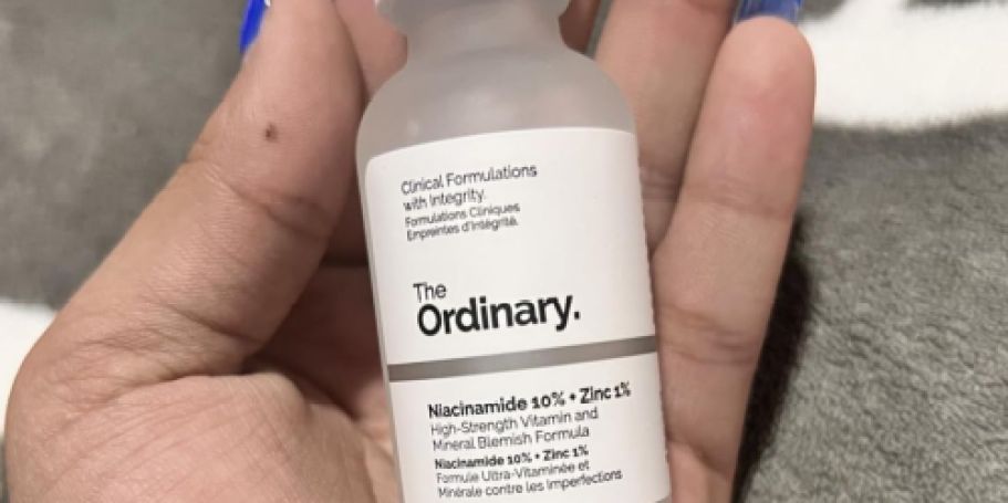 The Ordinary Niacinamide + Zinc Serum Just $4.62 Shipped on Amazon
