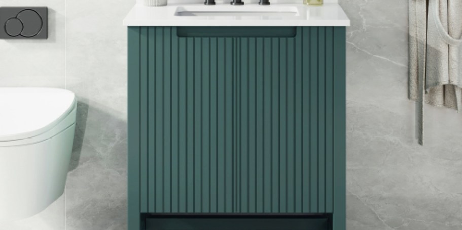 Up to 50% Off Lowe’s Bathroom Vanities + Free Shipping