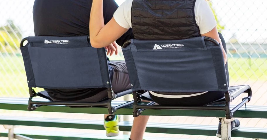 Ozark Trail Foldable Stadium Seat Just $12.50 on Walmart.com (Reg. $25)