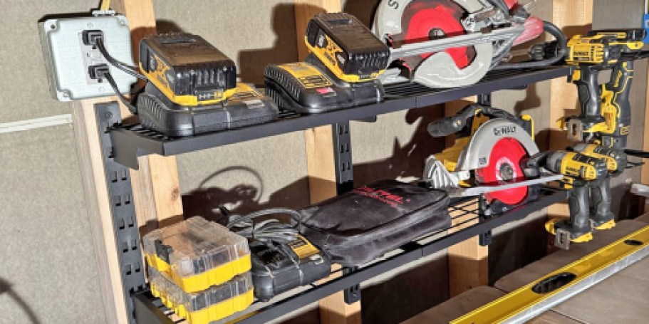 Wall-Mounted Storage Tool Organizer Just $28.99 Shipped on Amazon (Reg. $58)