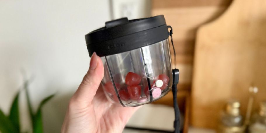 Pill Dispenser Bottle Only $6 Shipped w/ Amazon Prime (Features 7 Large Compartments!)