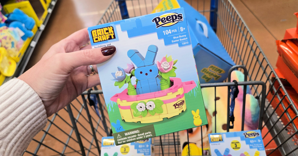 Peeps Brickcraft Building Sets Just $4.97 at Walmart | Fun Easter Basket Filler