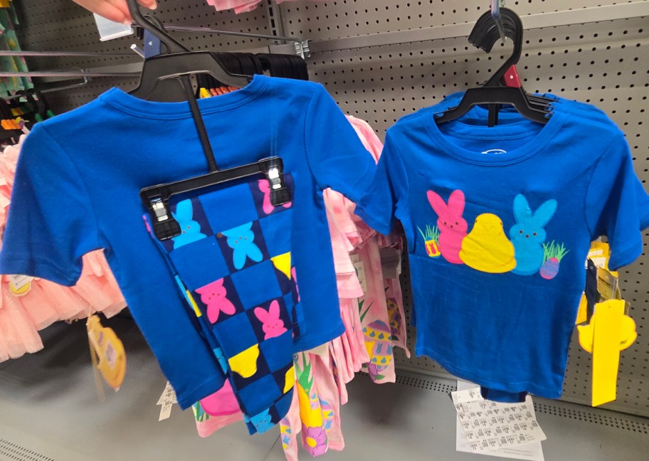 Peeps Girls 2- Piece Easter Pajama Set