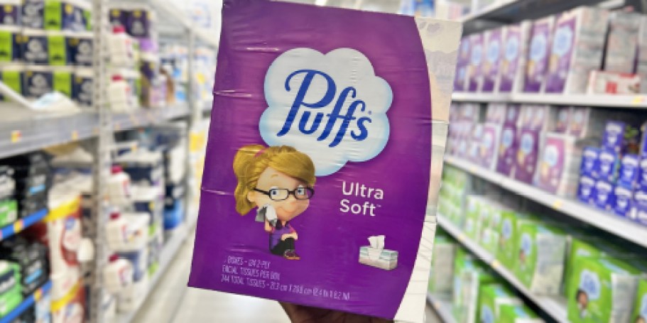Puffs Tissues 8-Pack Just $9.55 Shipped on Amazon