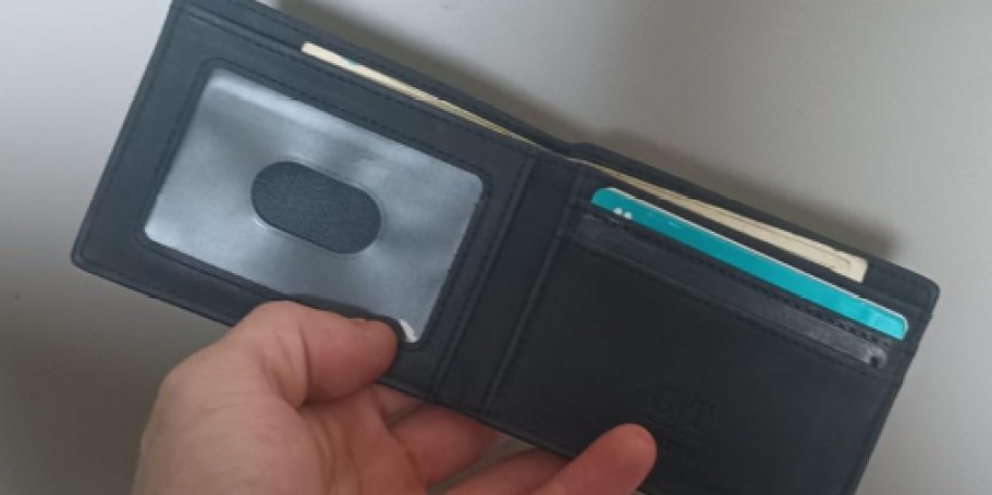 Men’s Slim RFID-Blocking Wallets from $3.99 on Amazon