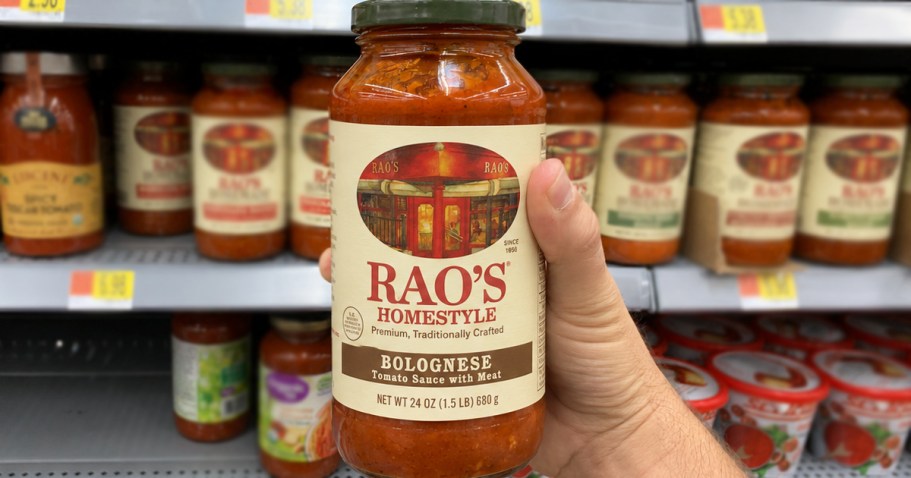 Rao’s Pasta Sauce Just $5 Shipped on Amazon